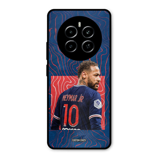 Blue Neymar Realme P1 5G Mobile Back Cover - Sports PrintShield Case