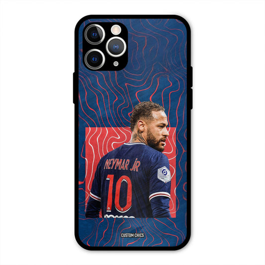 Blue Neymar  iPhone 11 Pro Mobile Back Cover - Sports PrintShield Case