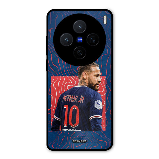 Blue Neymar Vivo X200 Mobile Back Cover - Sports PrintShield Case