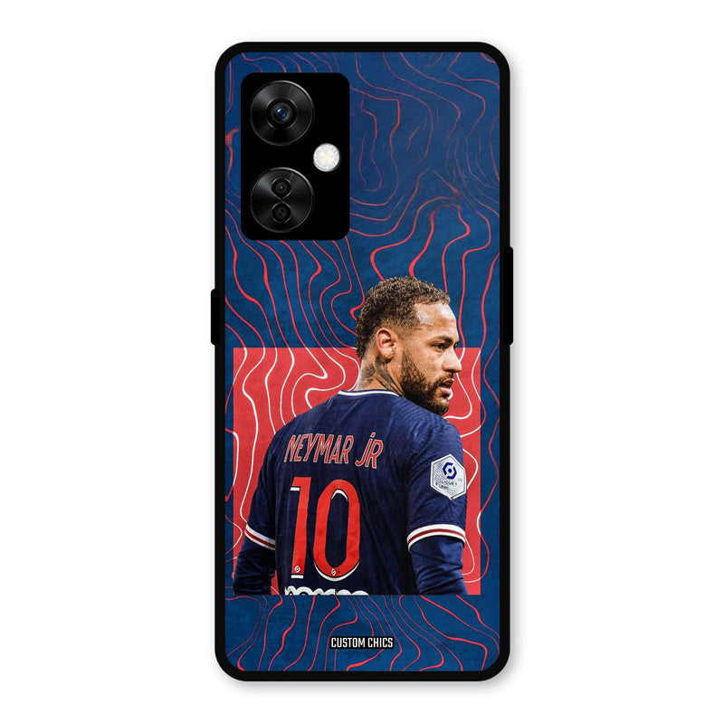 Blue Neymar OnePlus Nord CE 3 Lite Mobile Back Cover - Sports PrintShield Case