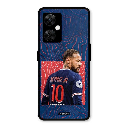 Blue Neymar OnePlus Nord CE 3 Lite Mobile Back Cover - Sports PrintShield Case