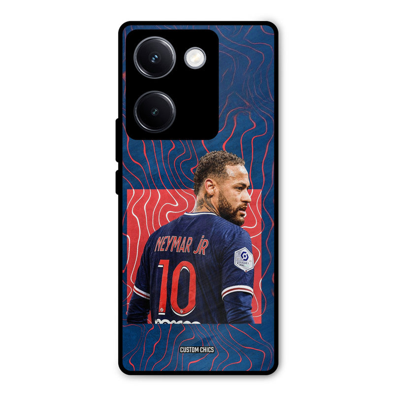 Blue Neymar Vivo Y300 Plus Mobile Back Cover - Sports PrintShield Case