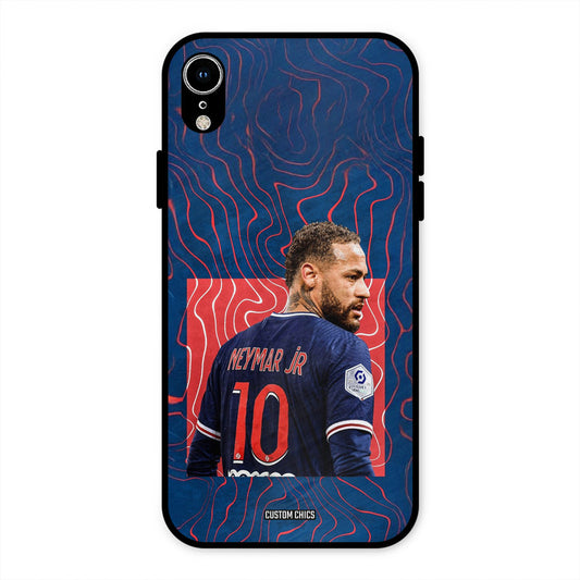 Blue Neymar iPhone XR Mobile Back Cover - Sports PrintShield Case