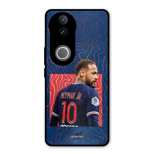 Blue Neymar iQOO Z10R Mobile Back Cover - Sports PrintShield Case