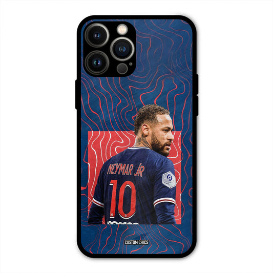 Blue Neymar  iPhone 13 Pro Max Mobile Back Cover - Sports PrintShield Case