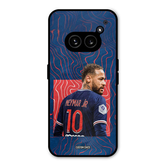 Blue Neymar Nothing Phone 2a Mobile Back Cover - Sports PrintShield Case