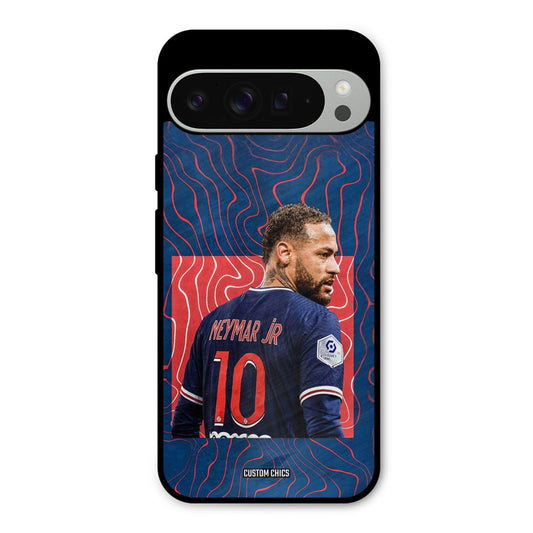 Comic Messi Google Pixel 9 Pro XL Mobile Back Cover - Sports PrintShield Case