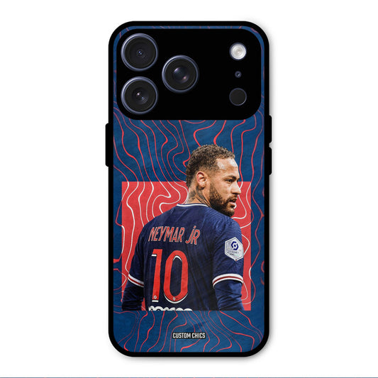 Blue Neymar iPhone 17 Pro Max Mobile Back Cover - Sports PrintShield Case