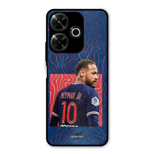 Blue Neymar Redmi 13 5G Mobile Back Cover - Sports PrintShield Case