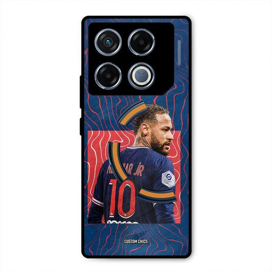 Blue Neymar Infinix GT 20 Pro Mobile Back Cover - Sports PrintShield Case