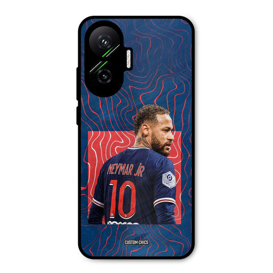 FCB Stripes Poco F7 5G Mobile Back Cover - Sports PrintShield Case