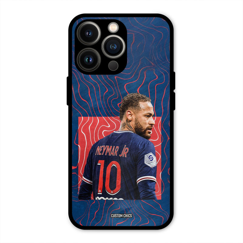 Blue Neymar  iPhone 13 Pro Mobile Back Cover - Sports PrintShield Case