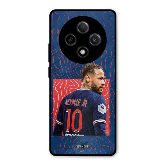 Blue Neymar Oppo F27 Pro Plus 5G Mobile Back Cover - Sports PrintShield Case