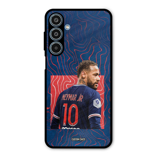 Blue Neymar Samsung Galaxy M35 5G Mobile Back Cover - Sports PrintShield Case