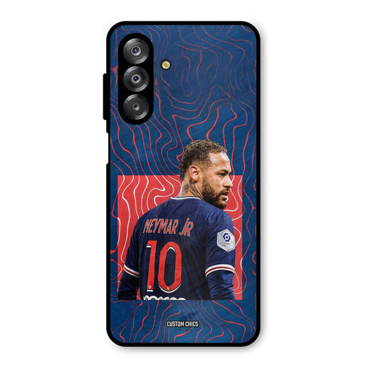 Blue Neymar Samsung Galaxy A26 Mobile Back Cover - Sports PrintShield Case