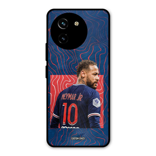 Blue Neymar Vivo Y200i Mobile Back Cover - Sports PrintShield Case