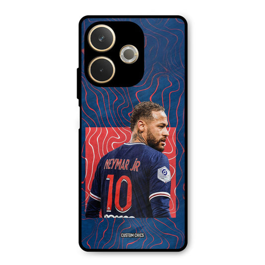 Blue Neymar Oppo A5 Pro Mobile Back Cover - Sports PrintShield Case