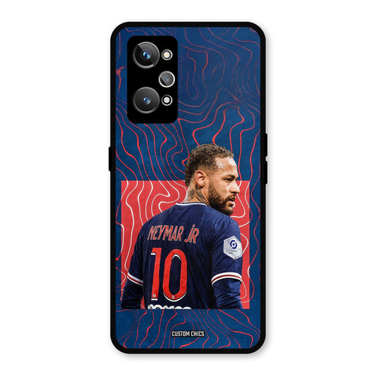 Blue Neymar Realme GT Neo 2 Mobile Back Cover - Sports PrintShield Case