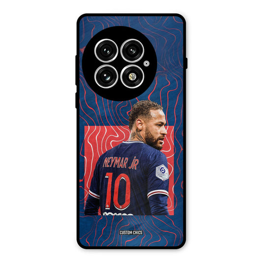 Blue Neymar Oneplus 13 Mobile Back Cover - Sports PrintShield Case