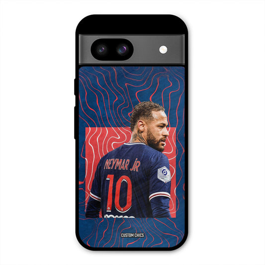 Blue Neymar Google Pixel 8a Mobile Back Cover - Sports PrintShield Case