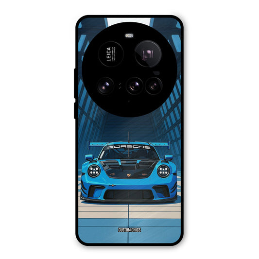 Blue Porsche Xiaomi Mi 15 Ultra Mobile Back Cover - Car&Bike PrintShield Case