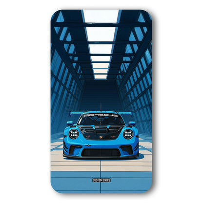 Blue Porsche Case – Premium PrintShield Mobile Cover