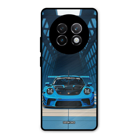 Blue Porsche Realme 13 Plus Mobile Back Cover - Car&Bike PrintShield Case