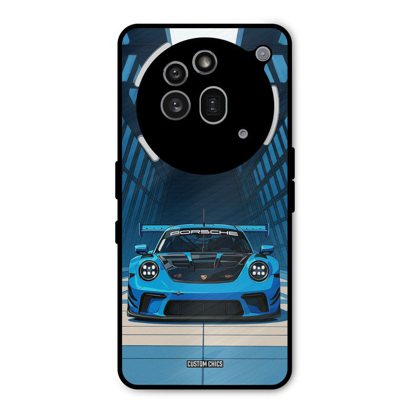 Blue Porsche Nothing Phone 3A Pro Mobile Back Cover - Car&Bike PrintShield Case