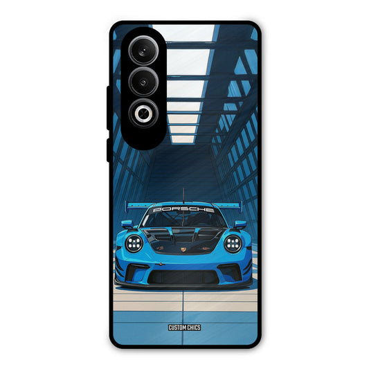 Blue Porsche OnePlus Nord CE4 Mobile Back Cover - Car&Bike PrintShield Case