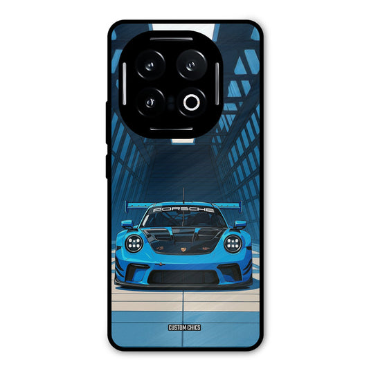 Blue Porsche iQOO 13 Mobile Back Cover - Car&Bike PrintShield Case