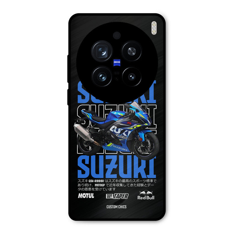Blue Suzuki Vivo X200 Pro Mobile Back Cover - Car&Bike PrintShield Case