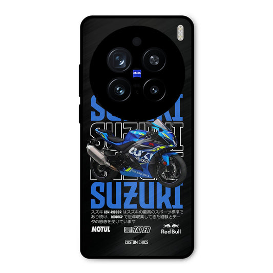 Blue Suzuki Vivo X200 Pro Mobile Back Cover - Car&Bike PrintShield Case