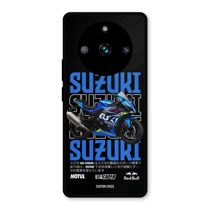 Blue Suzuki Realme 11 Pro Plus Mobile Back Cover - Car&Bike PrintShield Case