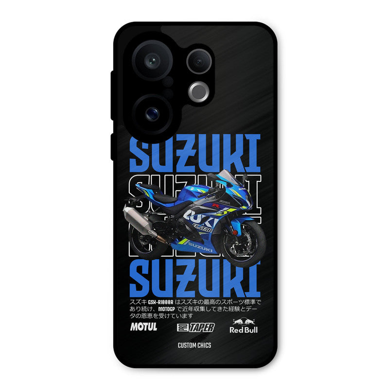 Blue Suzuki Vivo X200 FE Mobile Back Cover - Car&Bike PrintShield Case