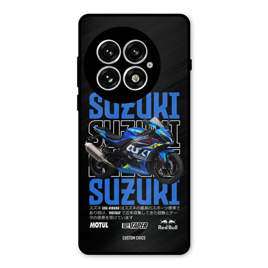 Blue Suzuki Oneplus 13 Mobile Back Cover - Car&Bike PrintShield Case
