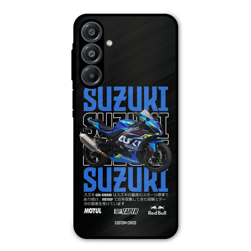 Blue Suzuki Samsung Galaxy A16 5G Mobile Back Cover - Car&Bike PrintShield Case