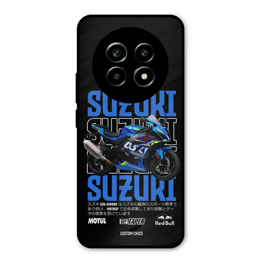 Blue Suzuki Realme 13 Pro Mobile Back Cover - Car&Bike PrintShield Case