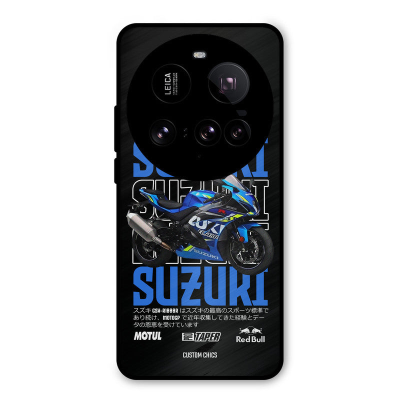 Blue Suzuki Xiaomi Mi 15 Ultra Mobile Back Cover - Car&Bike PrintShield Case