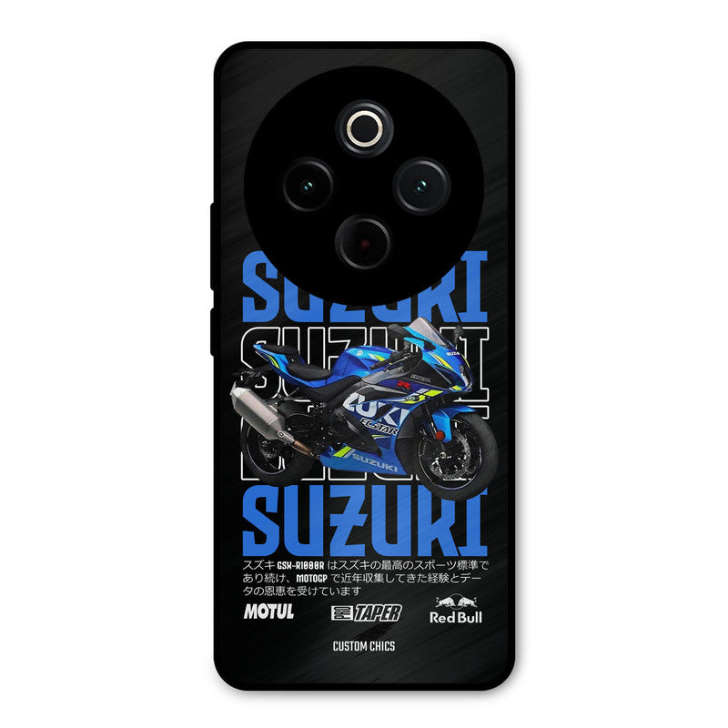 Blue Suzuki iQoo Z10 Mobile Back Cover - Car&Bike PrintShield Case