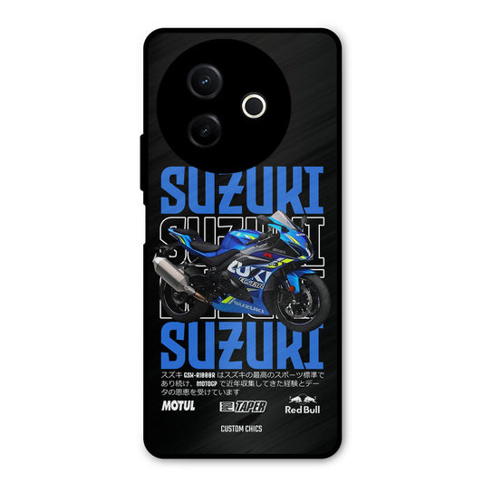 Blue Suzuki Vivo Y39 Mobile Back Cover - Car&Bike PrintShield Case