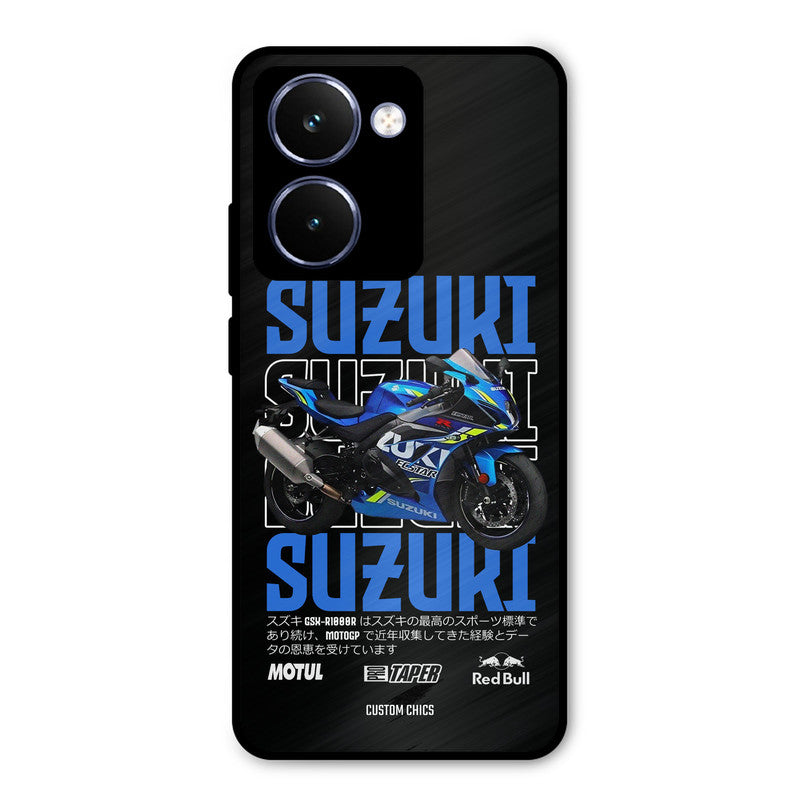 Blue Suzuki Realme P3 Ultra Mobile Back Cover - Car&Bike PrintShield Case