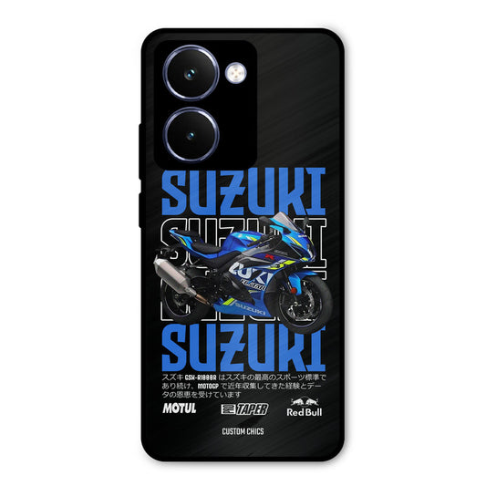Blue Suzuki Realme P3 Ultra Mobile Back Cover - Car&Bike PrintShield Case