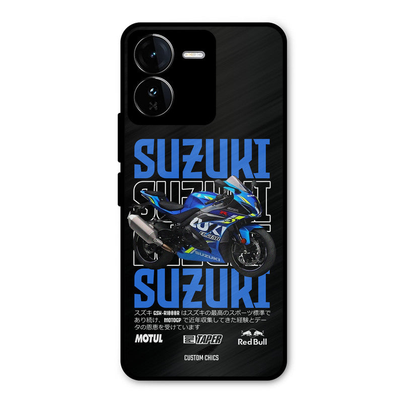 Blue Suzuki iQOO Z9 Mobile Back Cover - Car&Bike PrintShield Case
