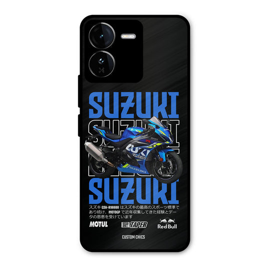 Blue Suzuki iQOO Z9 Mobile Back Cover - Car&Bike PrintShield Case