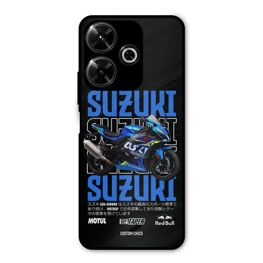 Blue Suzuki Redmi 13 5G Mobile Back Cover - Car&Bike PrintShield Case