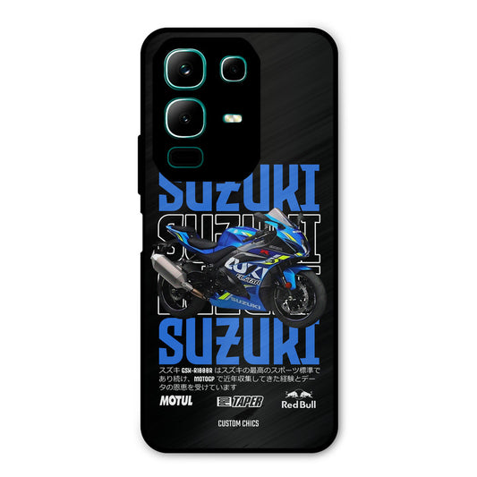 Blue Suzuki Infinix Note 50x Mobile Back Cover - Car&Bike PrintShield Case