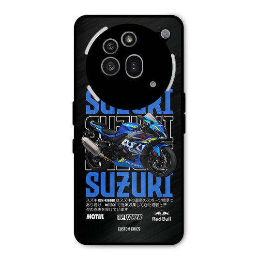 Blue Suzuki Nothing Phone 3A Pro Mobile Back Cover - Car&Bike PrintShield Case