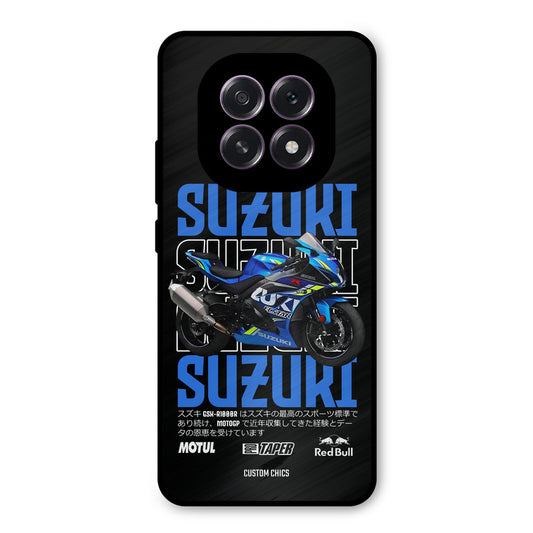 Blue Suzuki Oppo F29 Mobile Back Cover - Car&Bike PrintShield Case