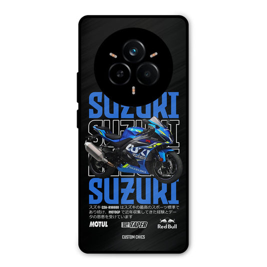 Blue Suzuki Realme 14 Pro Plus Mobile Back Cover - Car&Bike PrintShield Case
