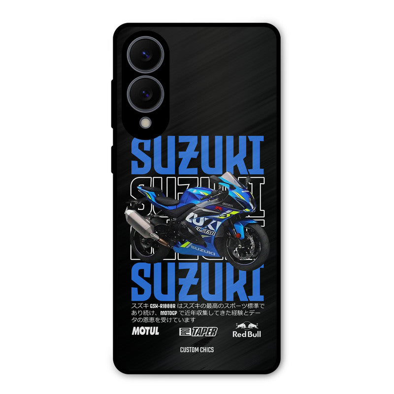 Blue Suzuki Samsung Galaxy S25 Edge Mobile Back Cover - Car&Bike PrintShield Case
